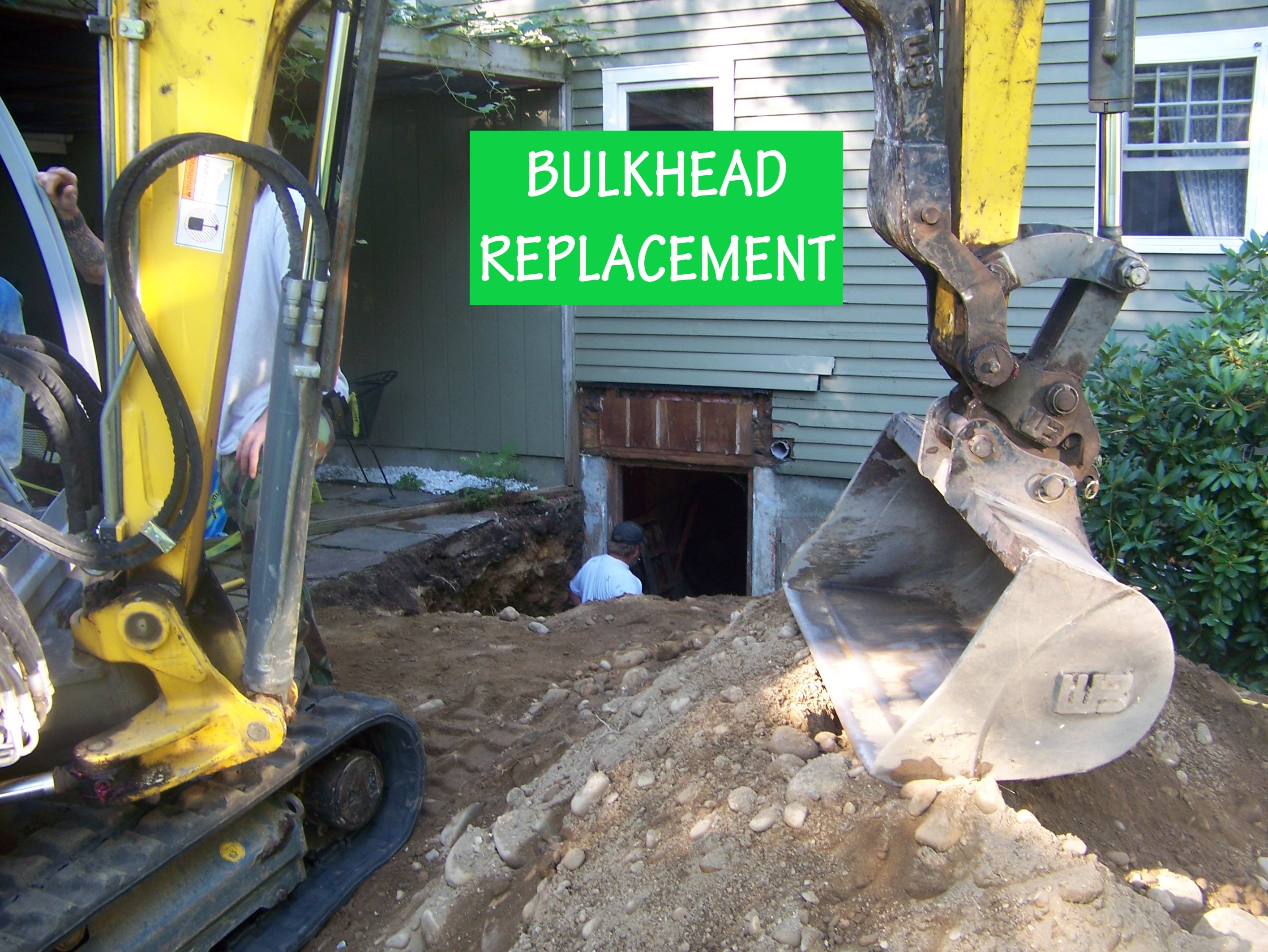 Merrimack Landscape Materials Merrimack NH Bulkhead Replacement