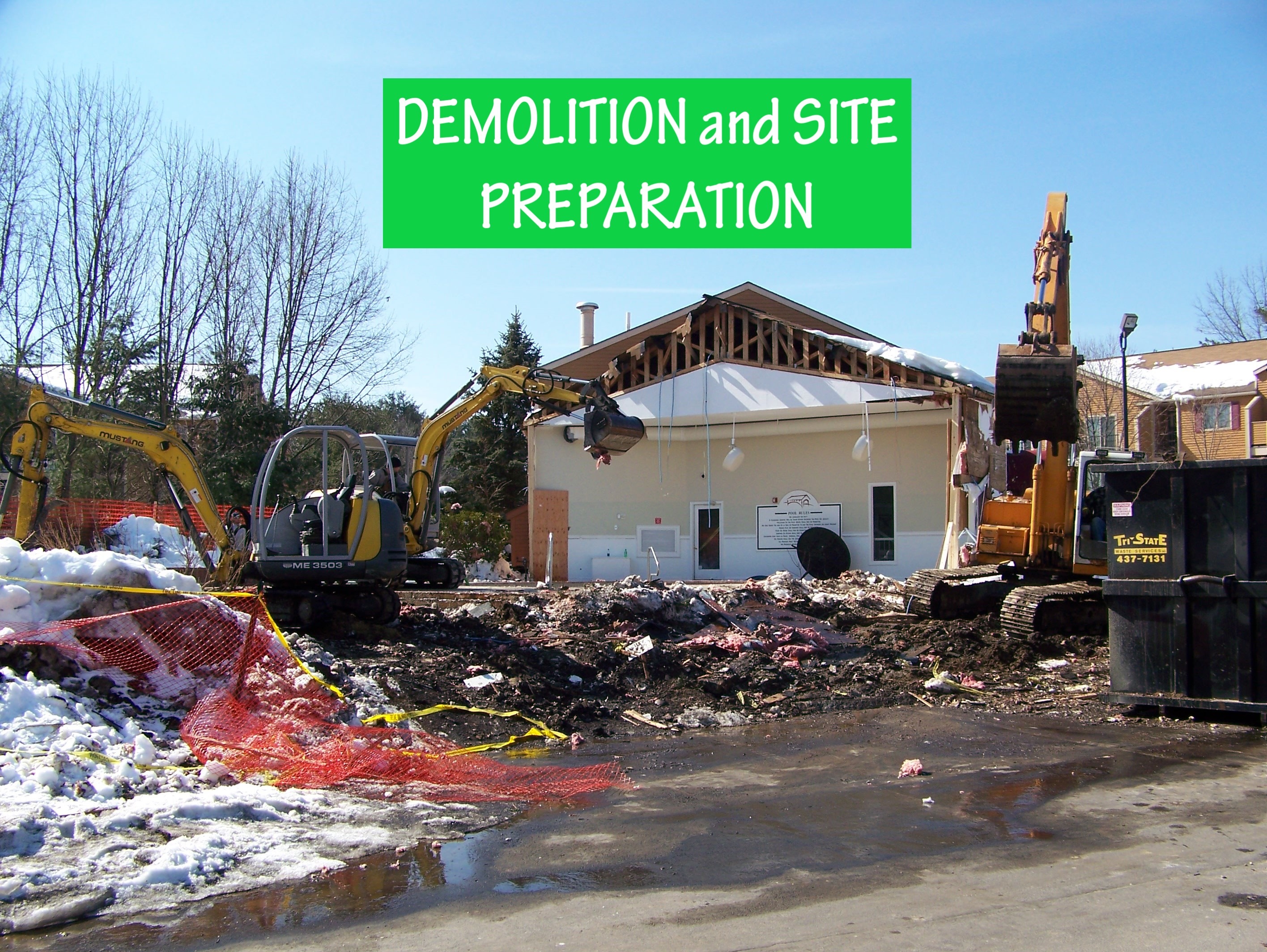 Merrimack Landscape Materials Merrimack NH Demolition and Site Prep